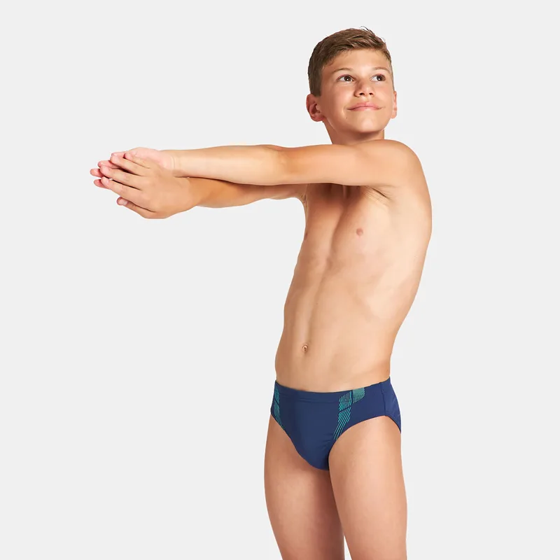 BOYS' STREAK SWIM BRIEF ΜΠΛΕ