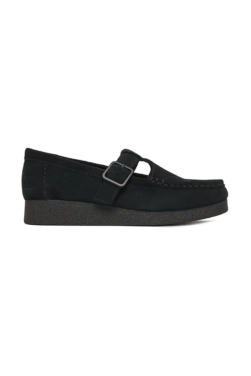 Clarks γυναικεία loafers "WallabeeEVOBar" - 26183153 Μαύρο
