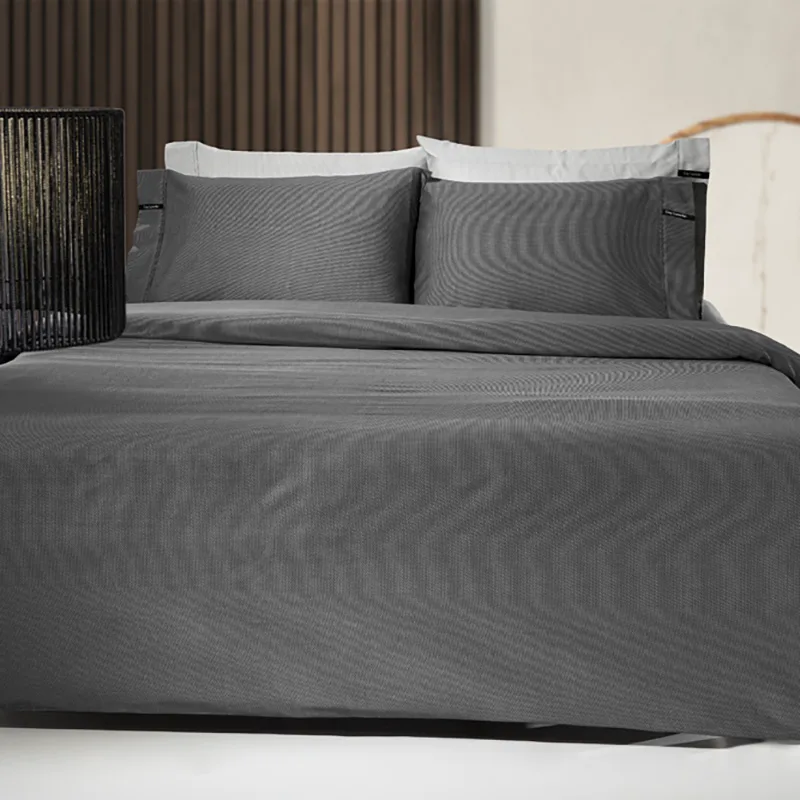 Παπλωματοθήκη Μεμονωμένη Υπέρδιπλη 225X245 Guy Laroche Minimal Black (225x245)
