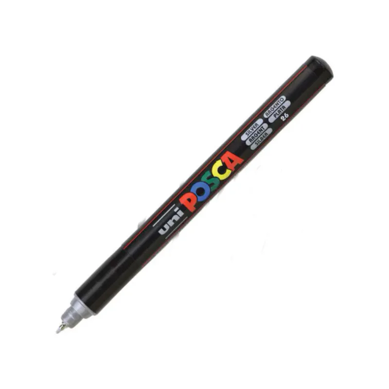 Μαρκαδόρος Posca 0.7mm Extra Fine PC-1MR - Silver