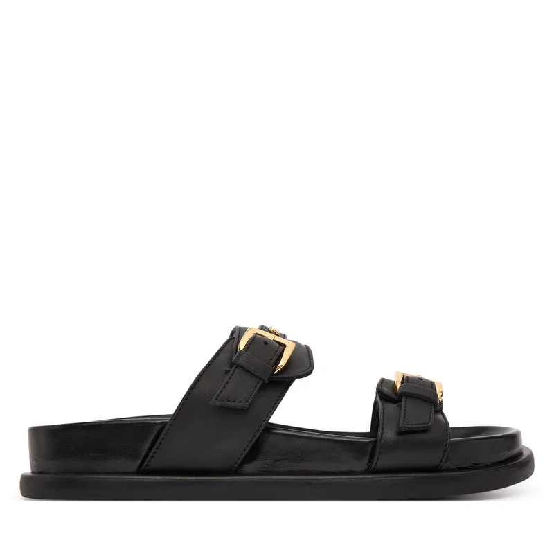 Παντόφλες Elisabetta Franchi F4A2-E0601-0092 D Μαύρο