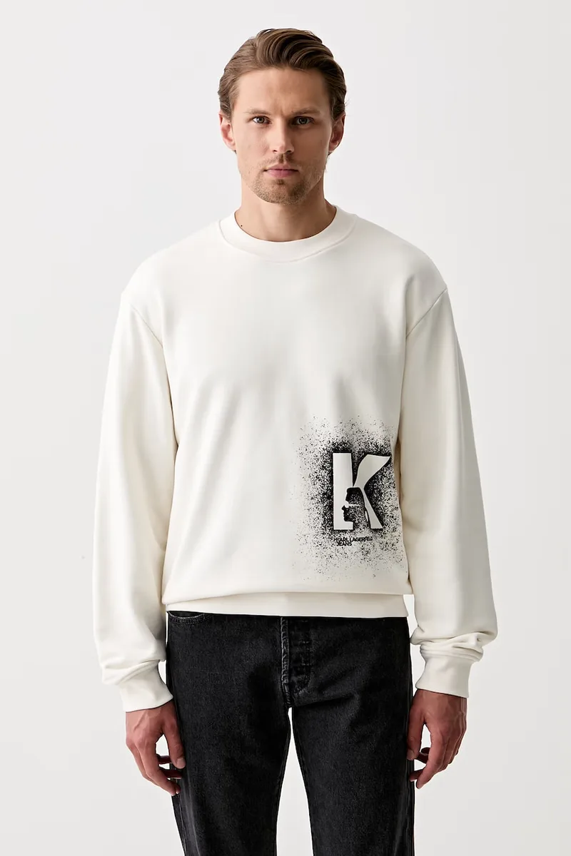 Karl Lagerfeld Jeans μπλούζα ανδρική με βαμβάκι