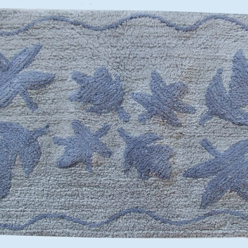Πατάκι Μπάνιου 50X85 Dimcol Φύλλο Grey (50x85)