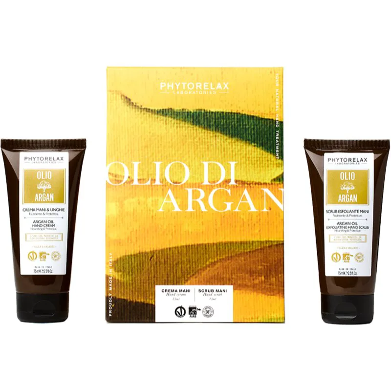Phytorelax Laboratories Olio Di Argan σετ δώρου για τα χέρια
