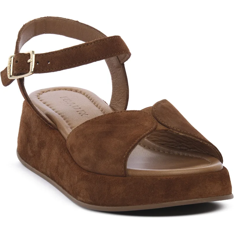 Σανδάλια με πλατφόρμα Frau VELOUR BRUCIATO
