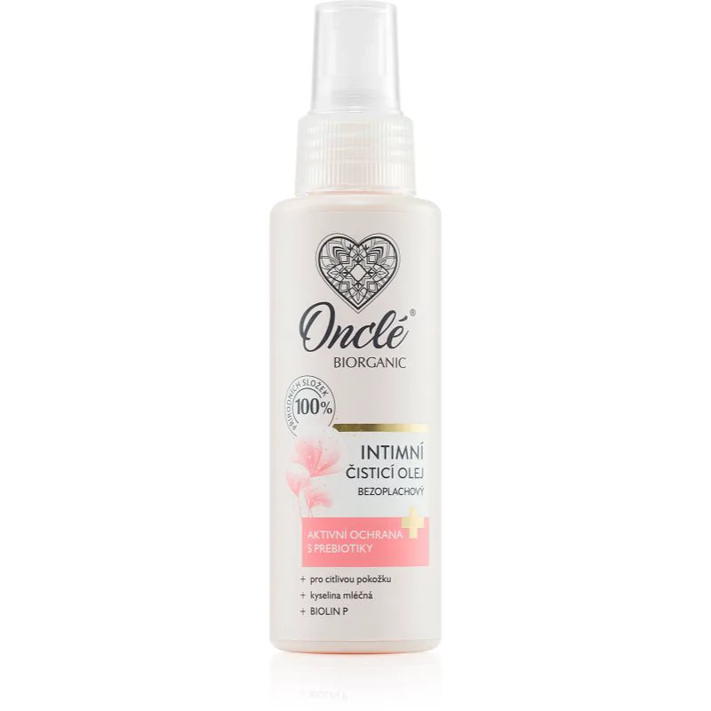 Onclé Biorganic λάδι καθαρισμού για προσωπική υγεινή 100 ml