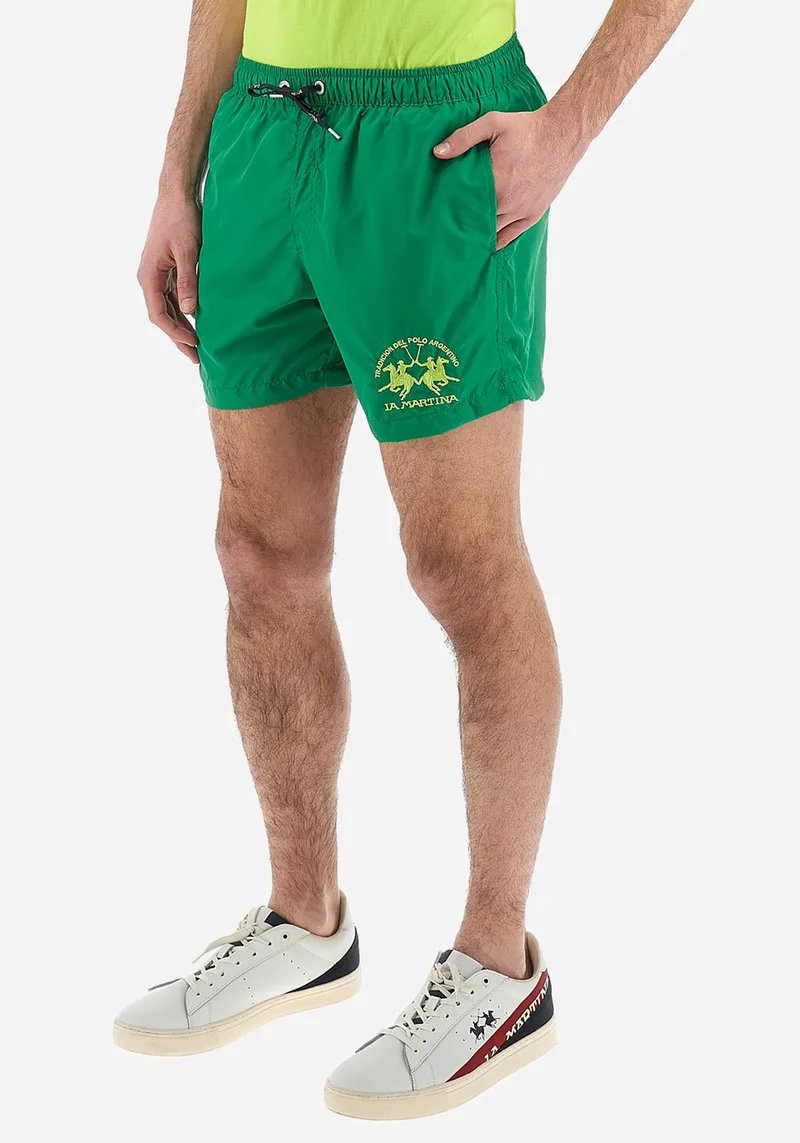 La Martina Ανδρικό Μαγιό της σειράς Vascotto - VMM001 PA023 3050 Green