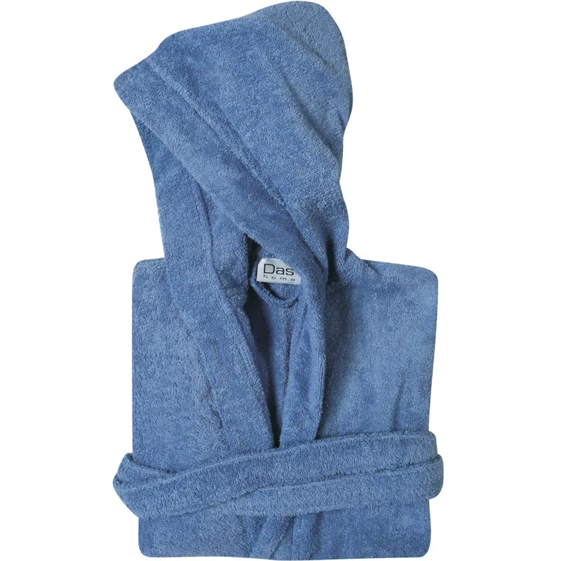 Μπουρνούζι Με Κουκούλα Das Home 1450 Casual L