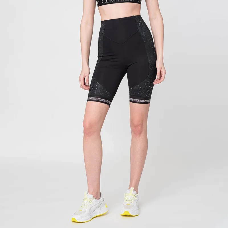 CALVIN KLEIN ESSENTIALS KNIT SHORTS ΜΑΥΡΟ