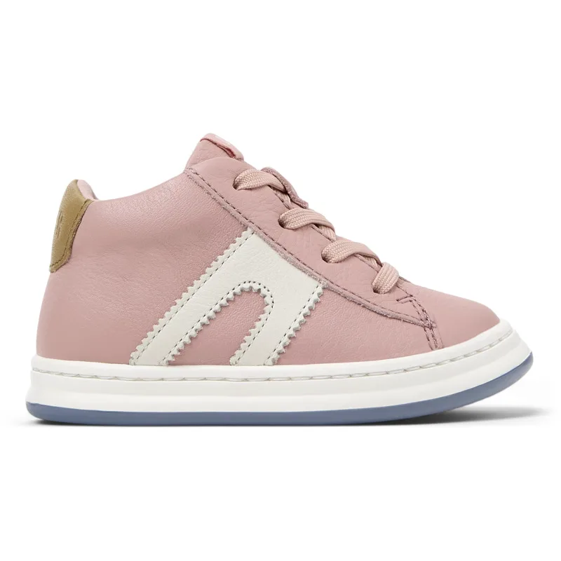 CAMPER Twins - Μπότες Για Firstwalkers - Ροζ, Μέγεθος 22, Smooth leather