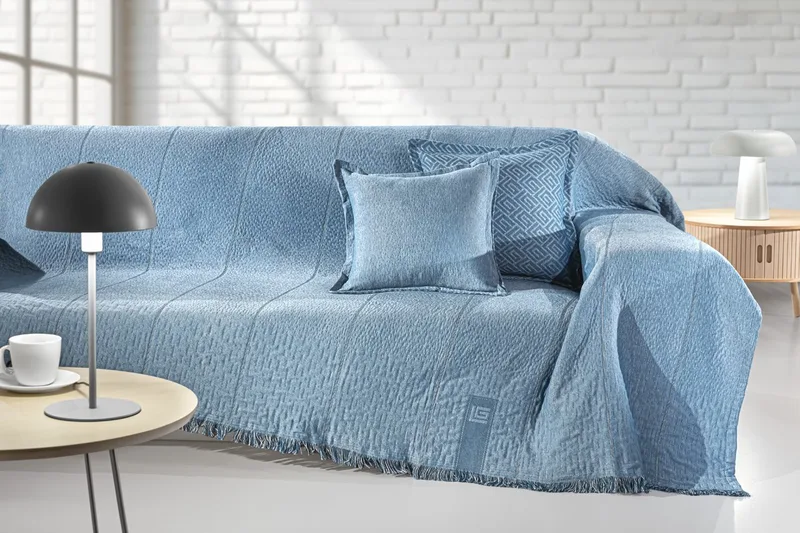 Ριχτάρι Πολυθρόνας Guy Laroche Soho Denim 180x150