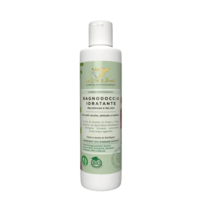 Le erbe di janas Moisturizing Shower Gel Pomegranate & Melissa, 150 ml