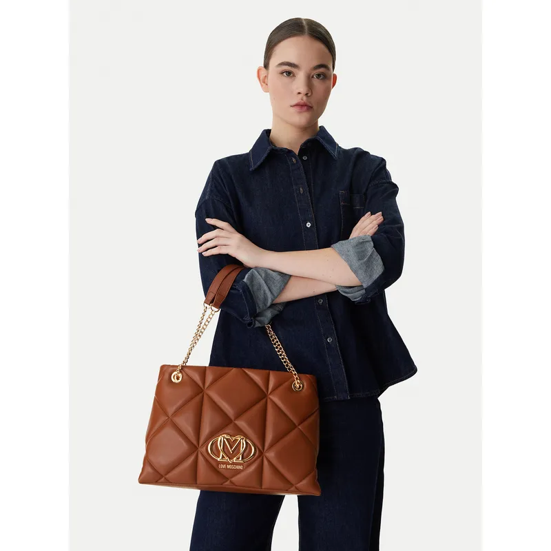 Τσάντα LOVE MOSCHINO JC4040PP1OLC0200 Καφέ