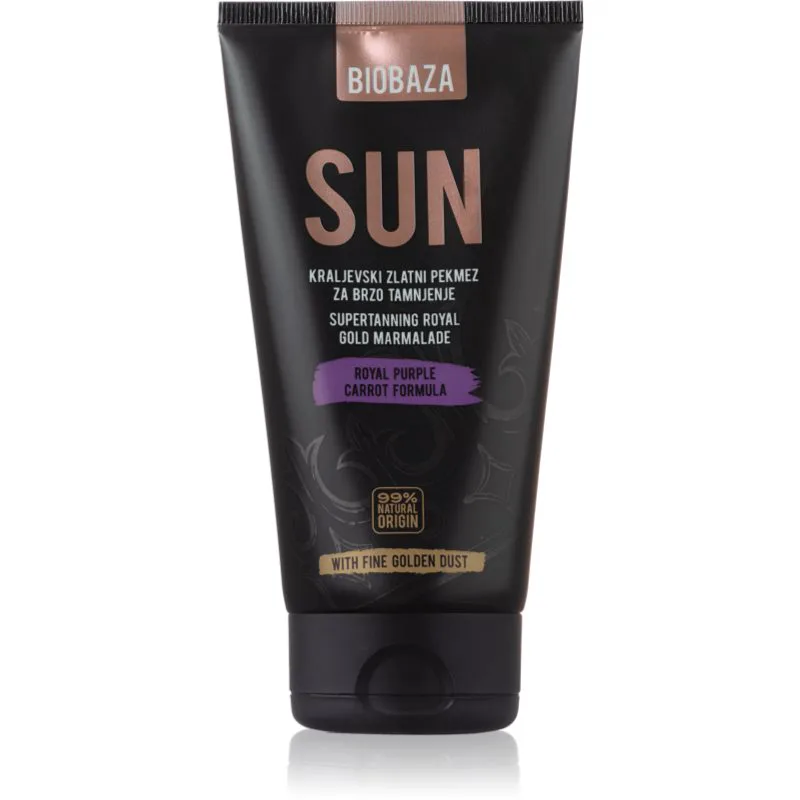 BIOBAZA Sun αντηλιακή κρέμα με βήτα καροτίνη 150 ml