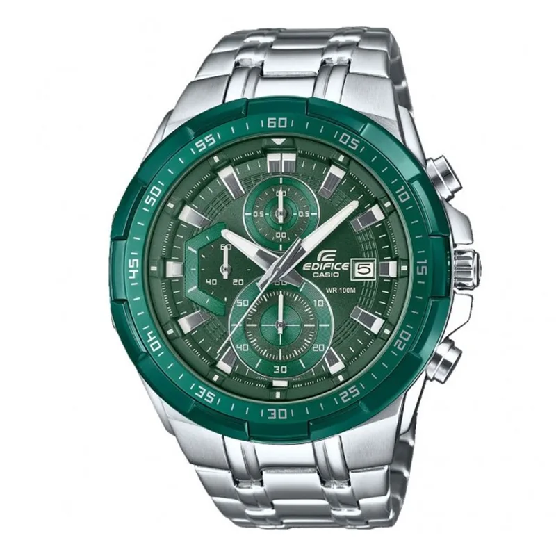 CASIO Edifice Chronograph Silver Stainless Steel Bracelet EFR-539DE-3AVUEF