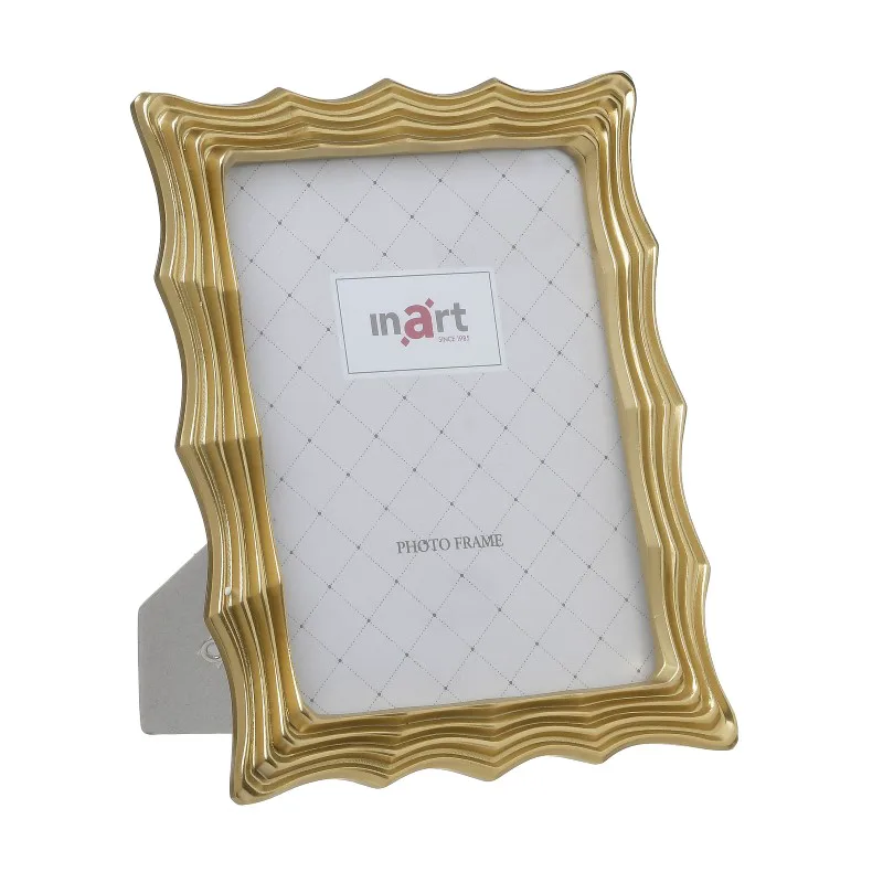 Κορνίζα Polyresin Χρυσή inart 15x20εκ. 3-30-167-0052 (Υλικό: Polyresin, Χρώμα: Χρυσό ) - inart - 3-30-167-0052