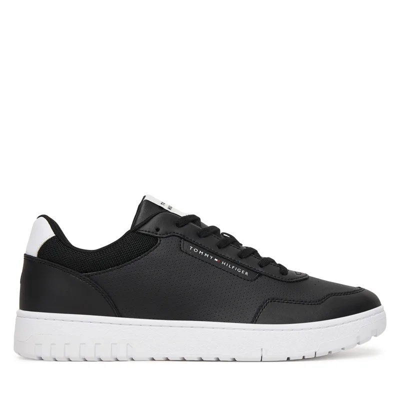 Αθλητικά Tommy Hilfiger Basket Core Lite Lth FM0FM05868 Μαύρο