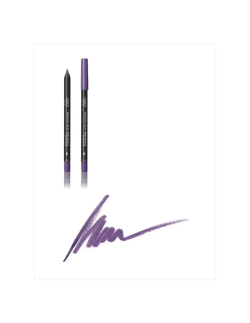 Grigi Make Up Waterproof Eye Silky Pencil - Μωβ