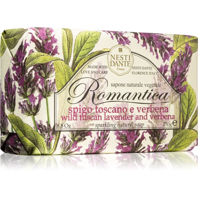 Nesti Dante Romantica Wild Tuscan Lavender and Verbena φυσικό σαπούνι 250 γρ