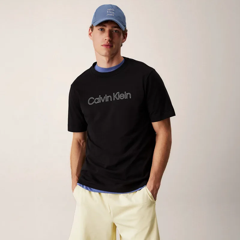 CALVIN KLEIN GYM T-SHIRT ΜΑΥΡΟ