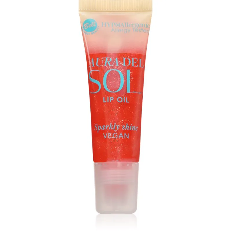 Bell HYPOallergenic Aura Del Sol αστραφτερό λάδι για τα χείλη απόχρωση 02 Sunrise 10 γρ