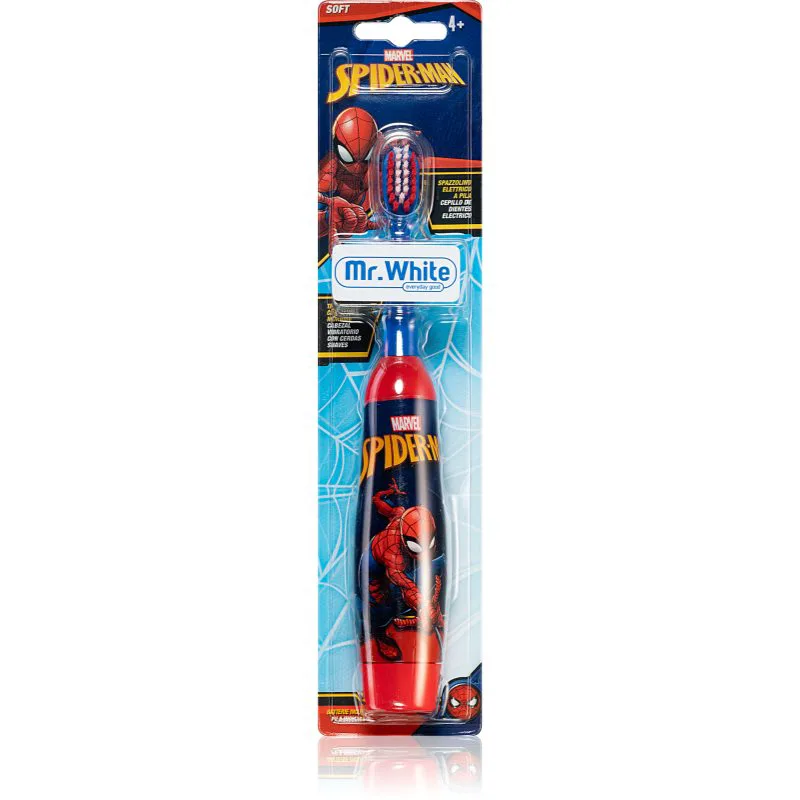 Marvel Spiderman Battery Toothbrush παιδική οδοντόβουρτσα μπαταρίας μαλακό 4y+ 1 τμχ