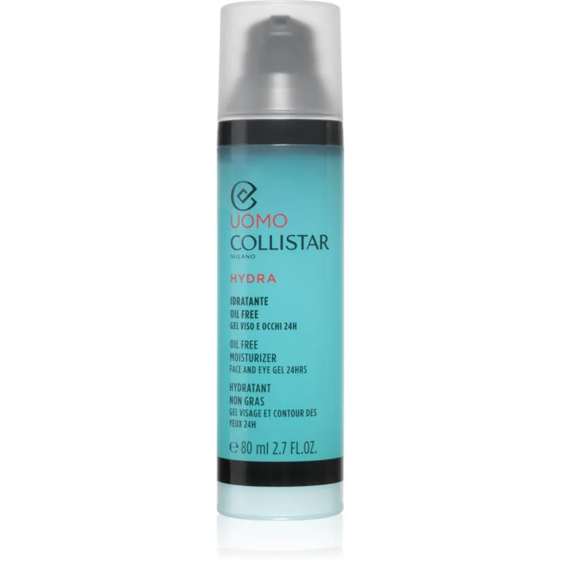 Collistar Uomo Oil Free Moisturizer ενυδατικό τζελ κρέμα για άντρες 80 ml