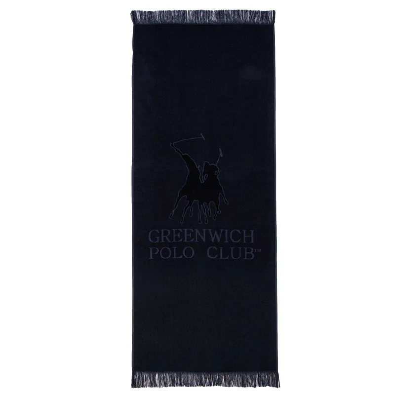 Greenwich polo club πετσετα θαλασσησ 90χ190 3656 μαυρο