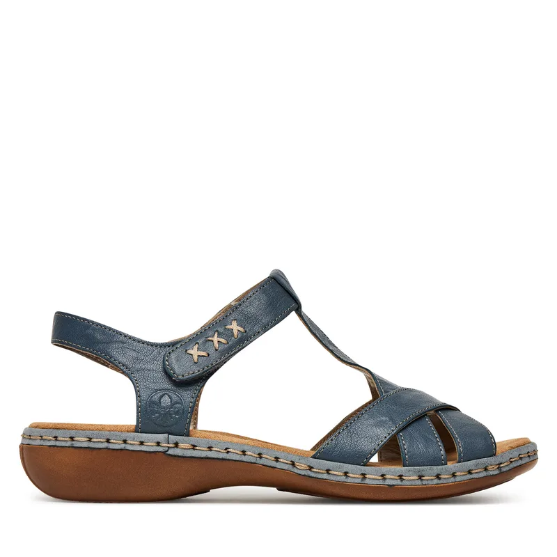 Σανδάλια Rieker 65919-12 Μπλε