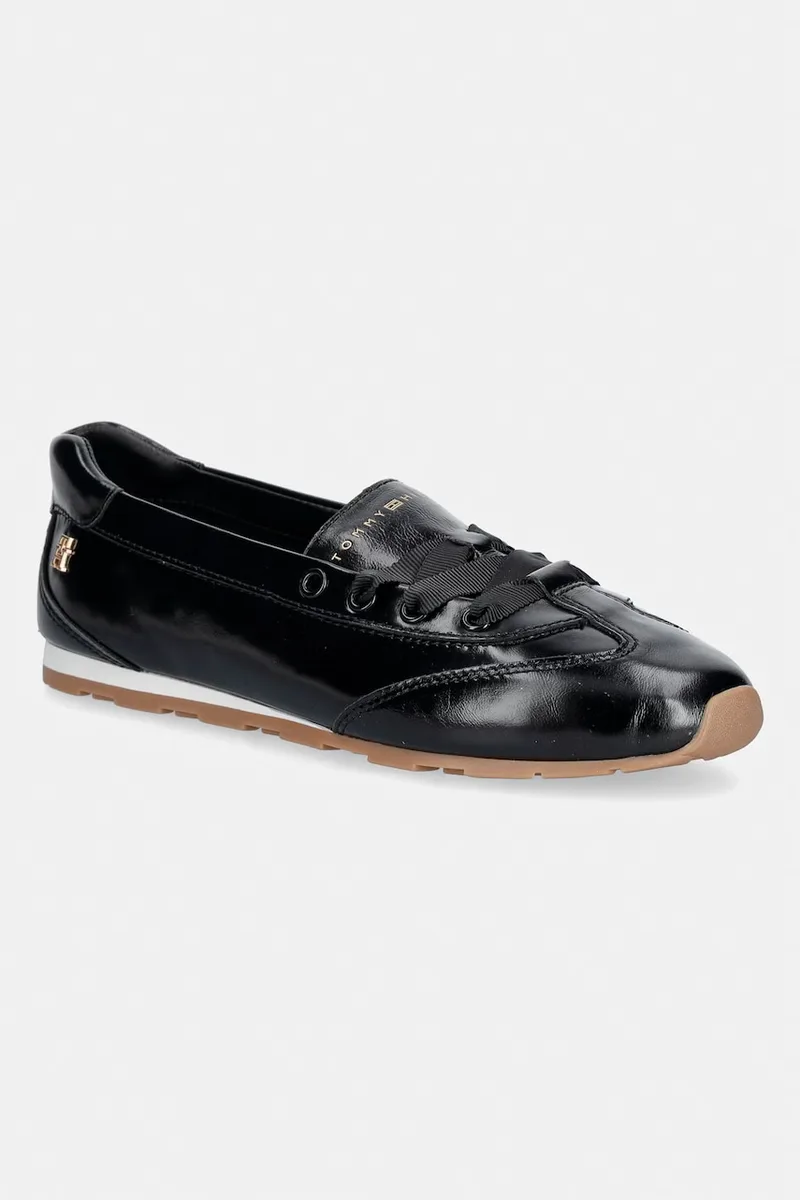 Tommy Hilfiger μπαλαρίνες δερμάτινες BELLA BALLET SNEAKER