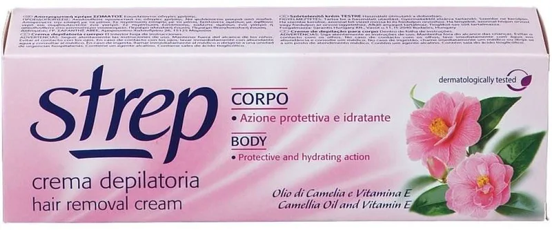 ΑΠΟΤΡΙΧΩΤΙΚΗ ΚΡΕΜΑ ΣΩΜΑΤΟΣ STREP (150ML)