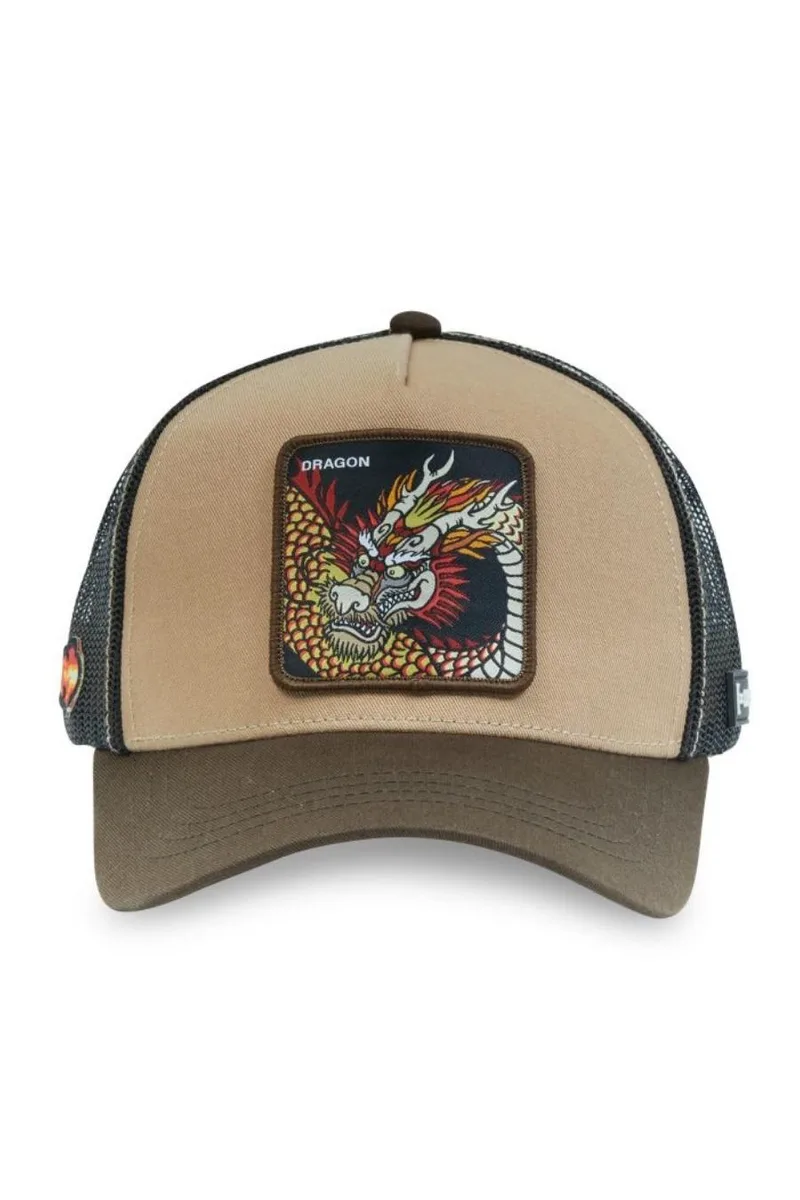 Capslab Dragon Trucker Καπέλο - Καφέ-CL4/1/CT/DRA-BROWN