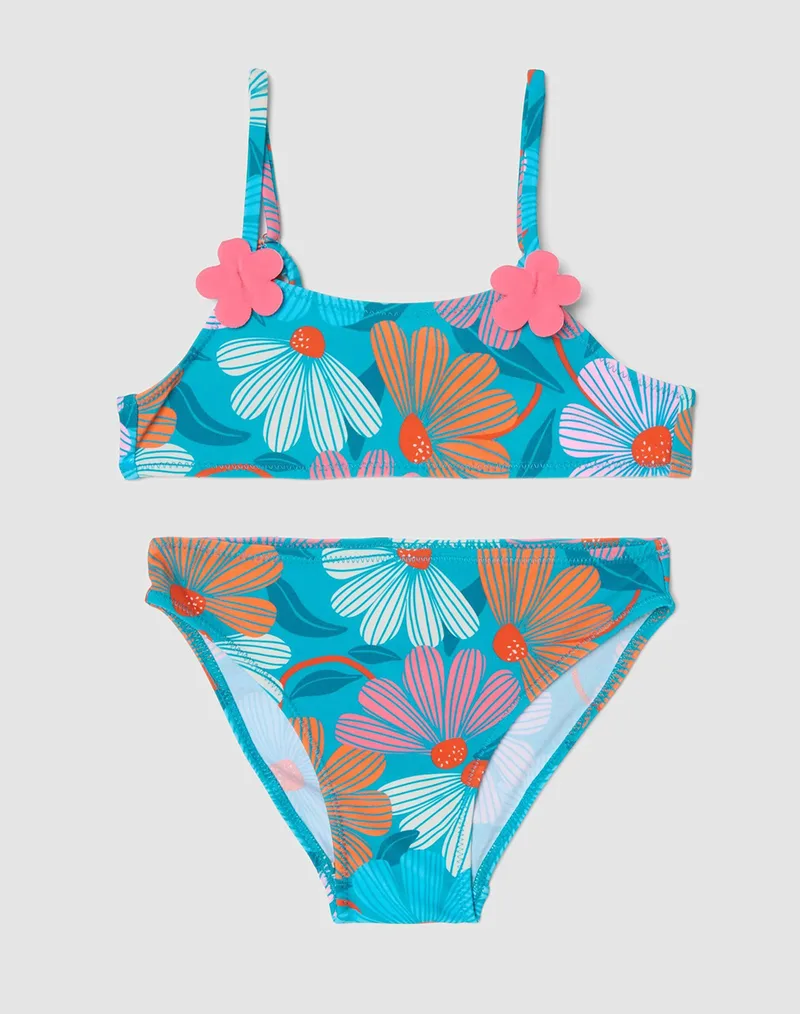 OVS GIRL BIKINI PADDED STAR 2616868-LAKE BLUE Multi