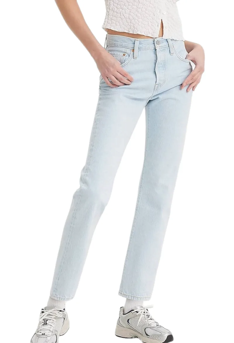 Παντελόνι Jean Levi's Denim 501R For Women Light Indigo 125010489-89 Γυναικείο