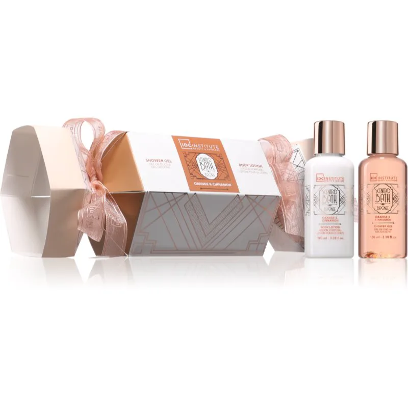 IDC Institute Scented Bath Bronze Candy Set σετ δώρου για γυναίκες