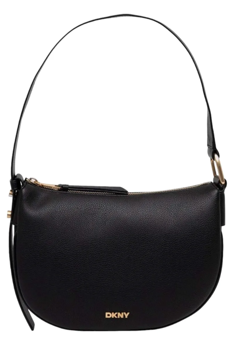 Τσάντα Ώμου DKNY Hobos Scarlett R42CAE57-BGD-BLK-GOLD Γυναικείο