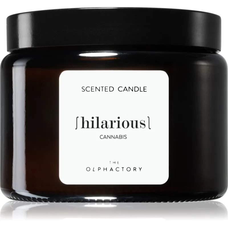 The Olphactory The Olphactory Cannabis αρωματικό κερί (brown) Hilarious 360 γρ