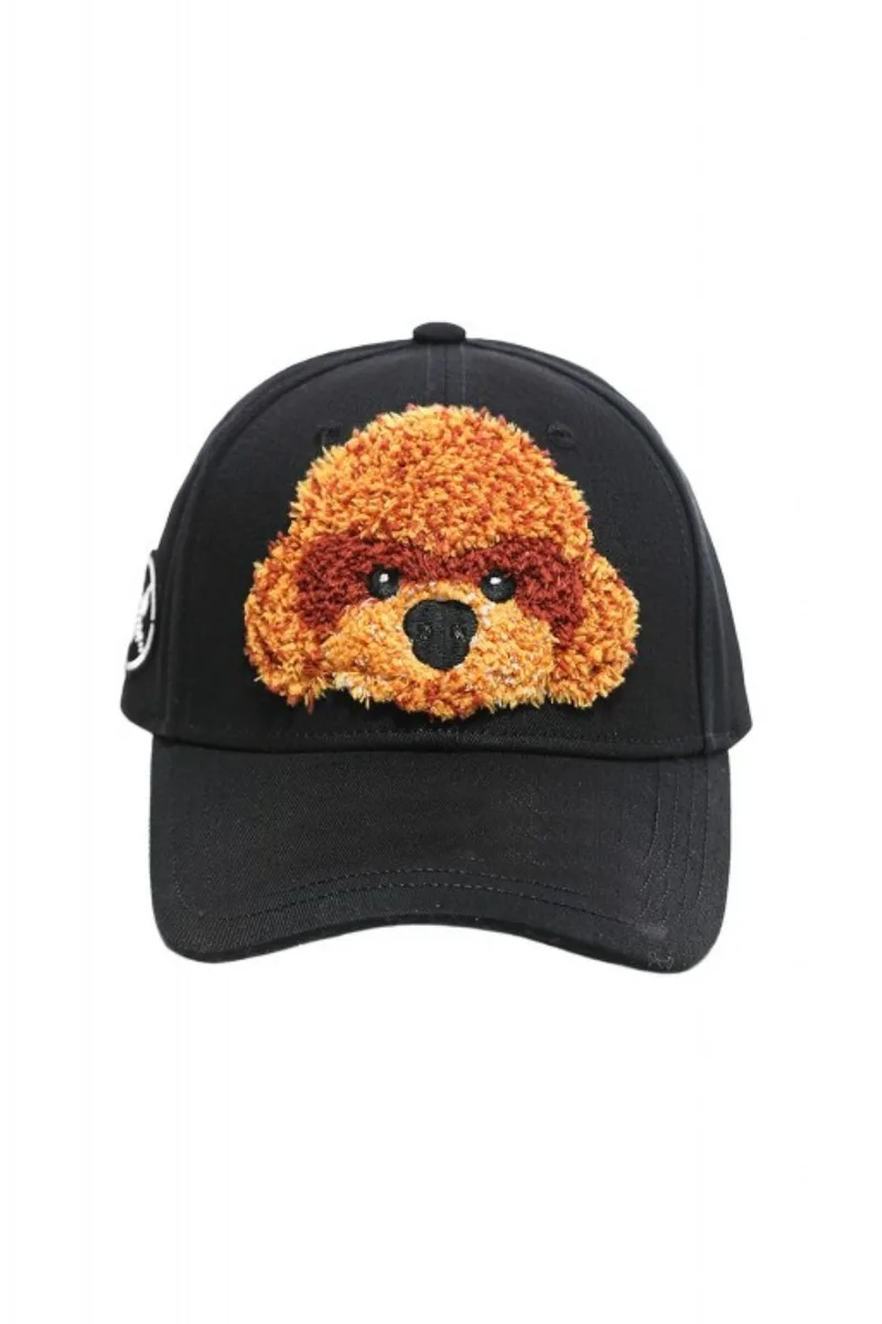 MOD WAVE MOVEMENT Teddy Bear Dog Cap - Μαύρο-MW091410537-BLACK