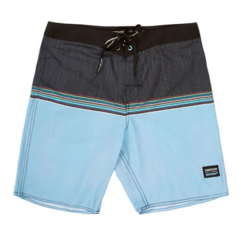 EMERSON MEN'S BOARD SHORTS (191.EM525.13-PS163-SIEL/NAVY)