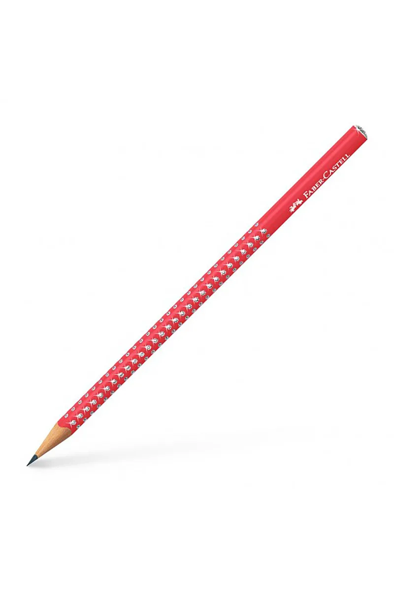 Faber-Castell μολύβι γραφίτη Sparkle II Κόκκινο - 077118240
