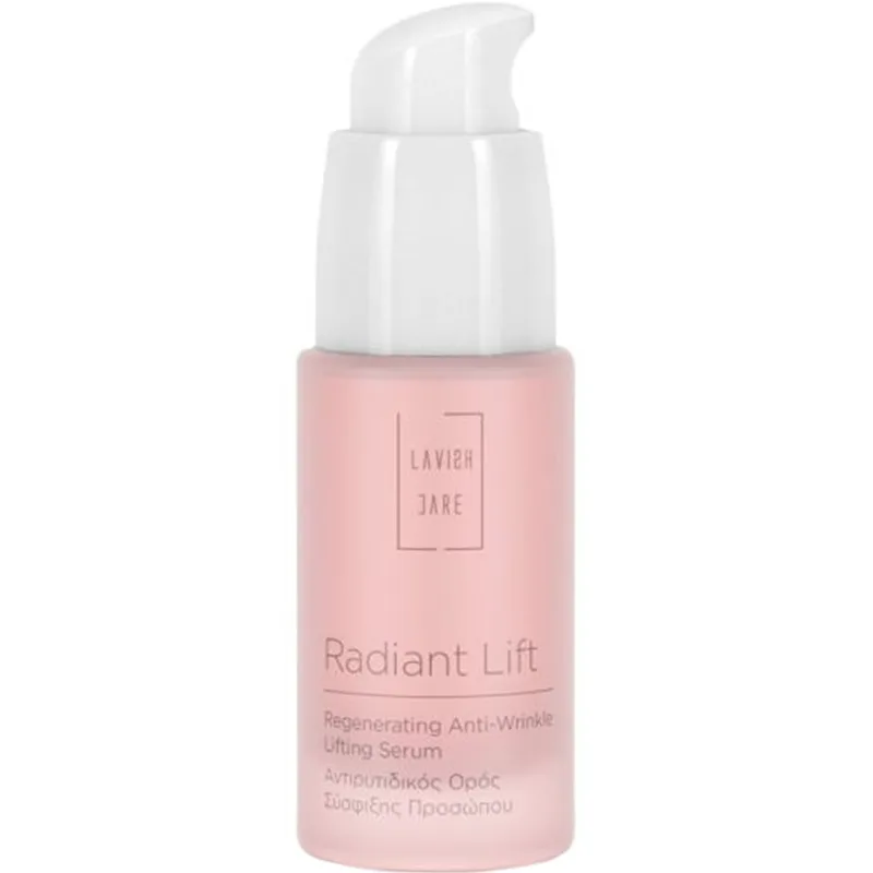 Lavish Care Radiant Lift Regenerating Anti-Wrinkle Lifting Serum Αντιγηραντικός Ορός Σύσφιξης για Λείανση των Ρυτίδων & των Λεπτών Γραμμών του Προσώπου 30ml