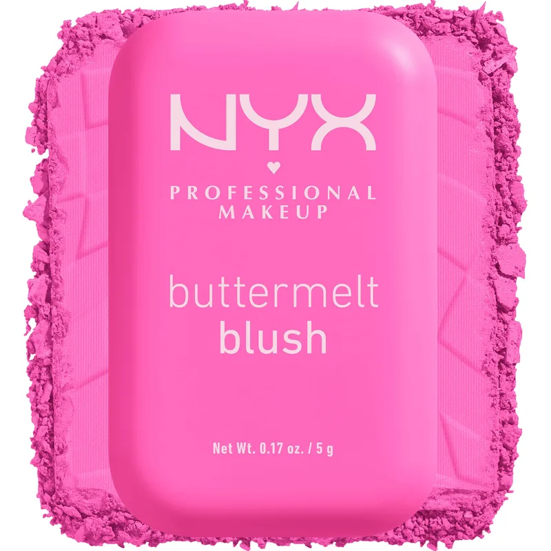 Nyx Professional Makeup Buttermelt Blush Ρουζ με Έντονο Χρώμα Cool Pink 5g - My Butta Half