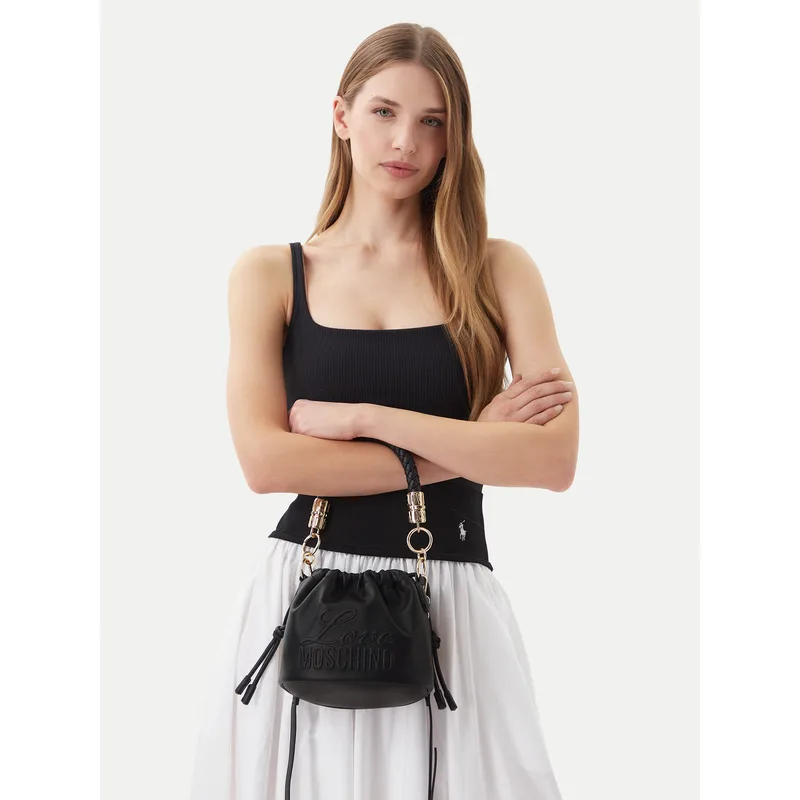 Τσάντα LOVE MOSCHINO JC4220PP0OKA0000 Μαύρο