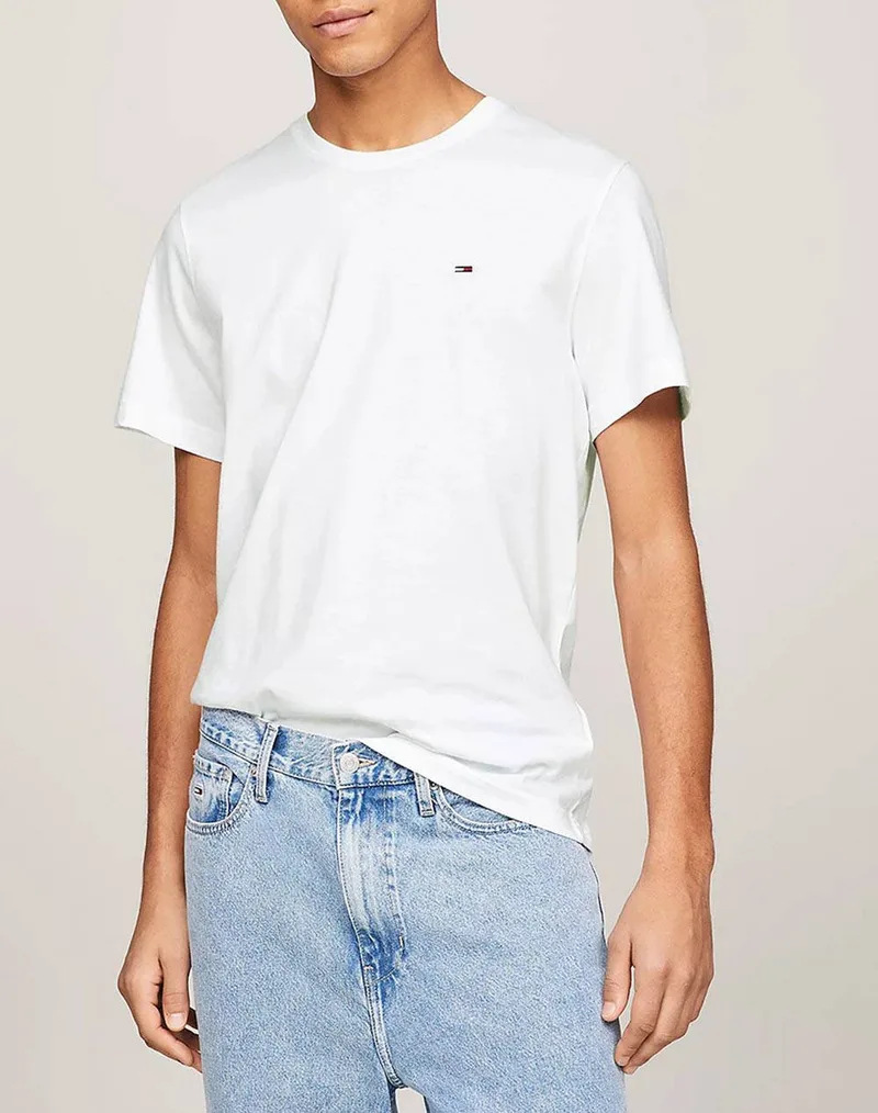 TOMMY JEANS TJM JERSEY TEE DM0DM04411-100 White