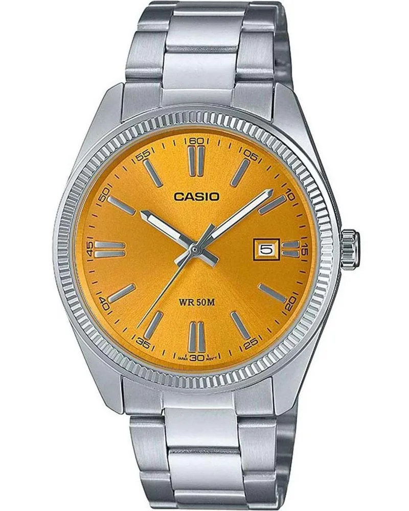 CASIO Collection - MTP-1302PD-9AVEF Silver case with Stainless Steel Bracelet