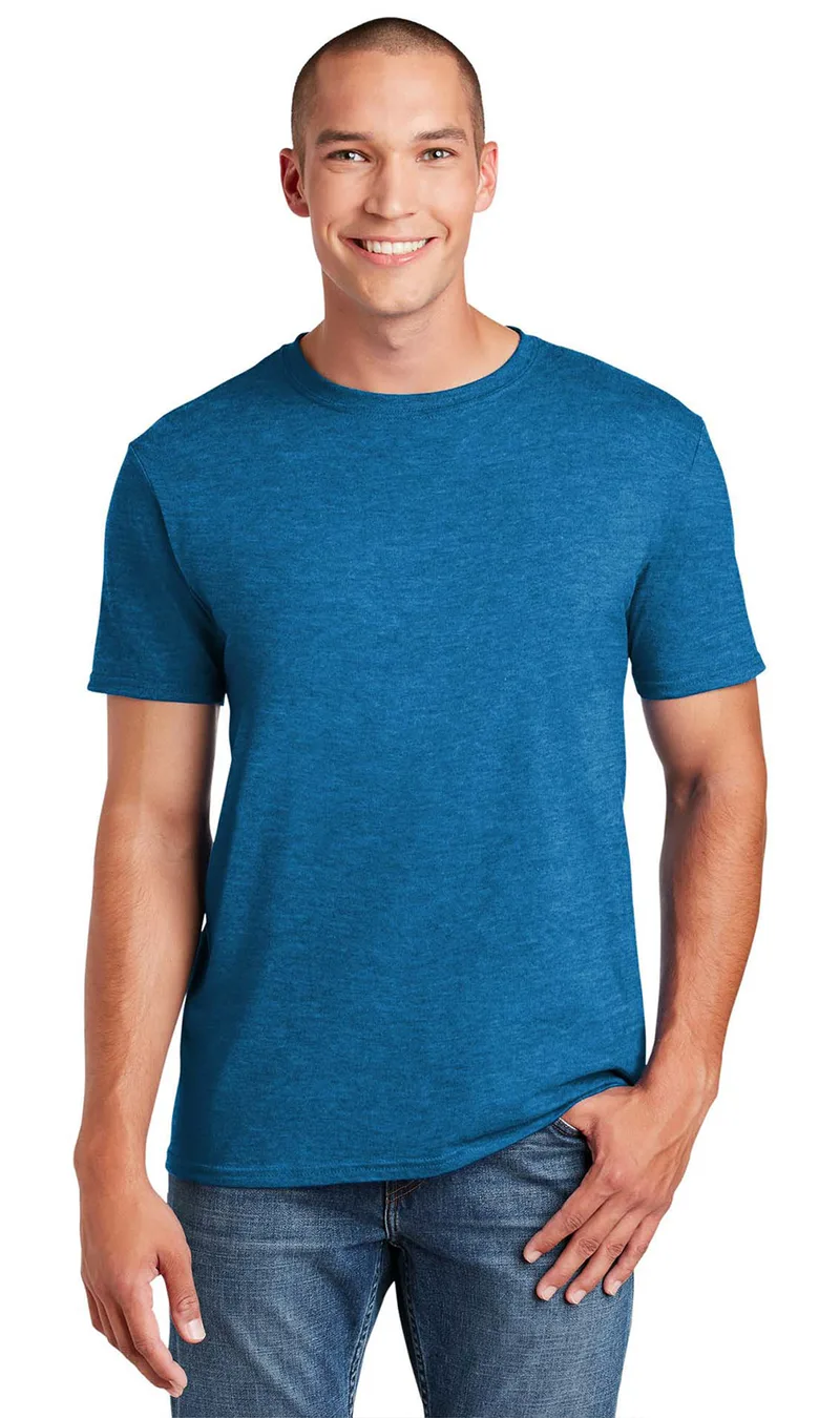 T-Shirt Softstyle 64000 Gildan Antique Sapphire