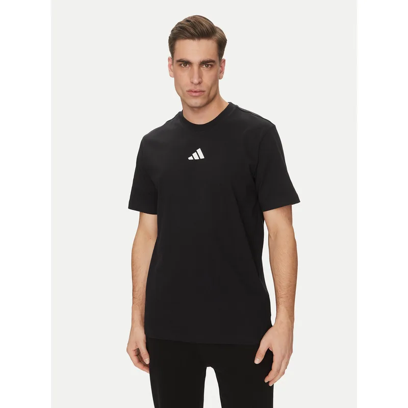 adidas T-Shirt German Engineering Graphic JP1528 Μαύρο Regular Fit