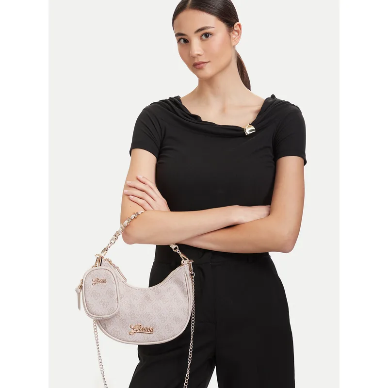 Τσάντα Guess J6YZ02 W2507 Ανοιχτό μπεζ