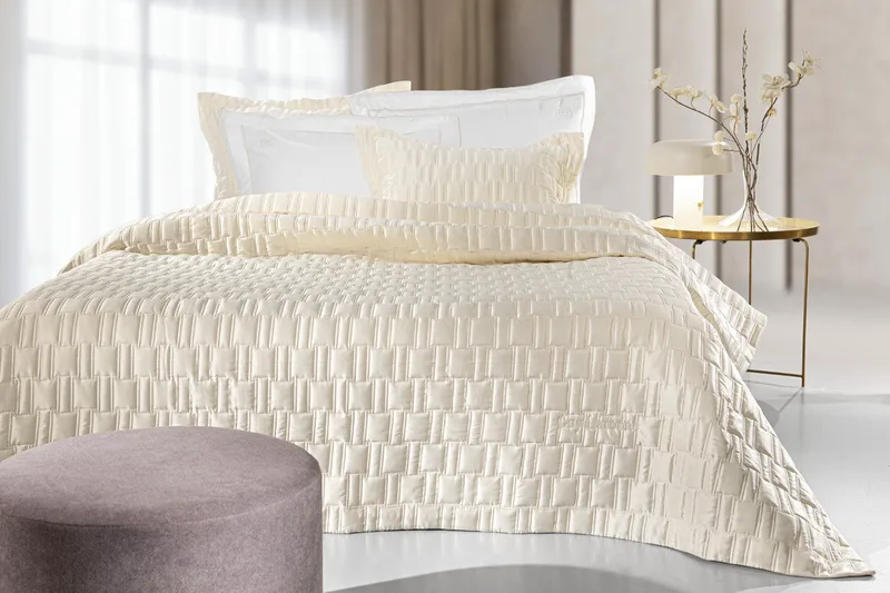 Σετ Κουβερλί King Size 3 Τεμαχίων Guy Laroche Brick Ecru 250x240