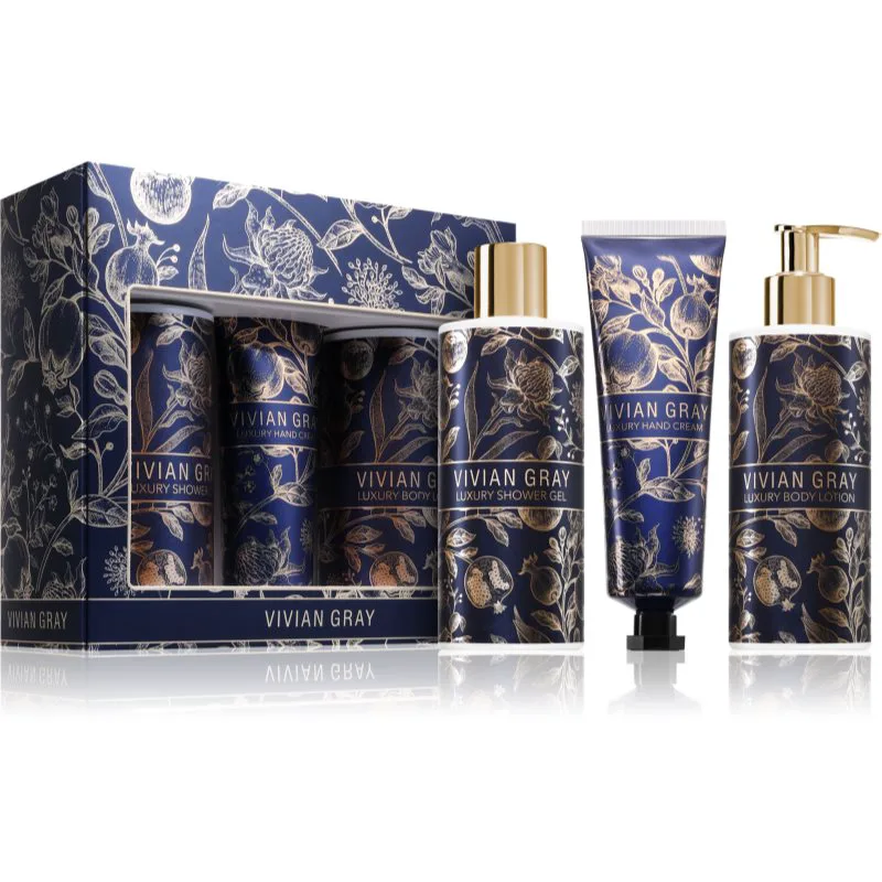Vivian Gray Blue Botanicals σετ δώρου αρώματα Jasmine & Patchouli
